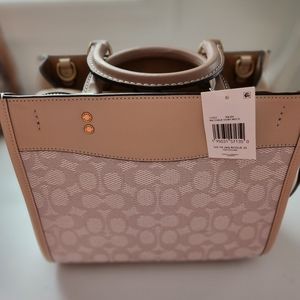 Coach Rogue 25 Signature Ivory
